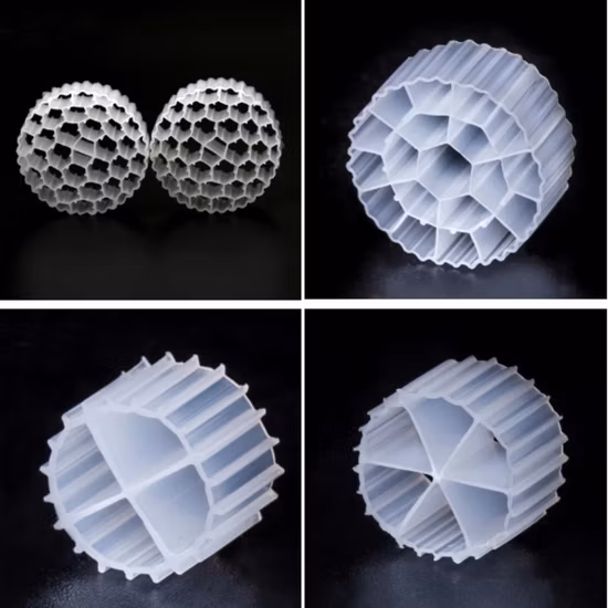 Биореакторы с подвижным слоем Фильтрующий материал Mbbr