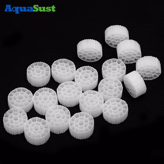 Высокое качество K1 K3 K5 Mbbr био фильтрующий материал для очистных сооружений